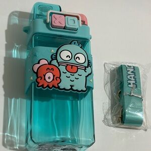 Sanrio Hangyodon Water Bottle with Strap 520ml